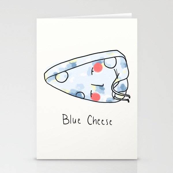 Blue Cheese Stationery Cards