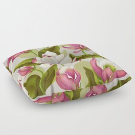magnolia bloom - daytime version Floor Pillow