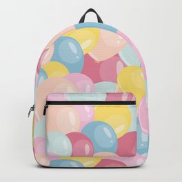 Happy birthday party balloons Backpack