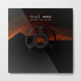 Vaca - MP: "Mad Vaca - Estrada das Cordas" Metal Print | Movies & TV, Digital, Illustration 