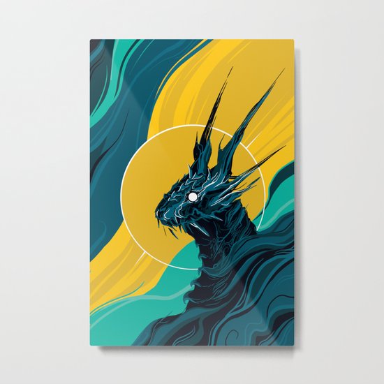 Dragons Metal Print