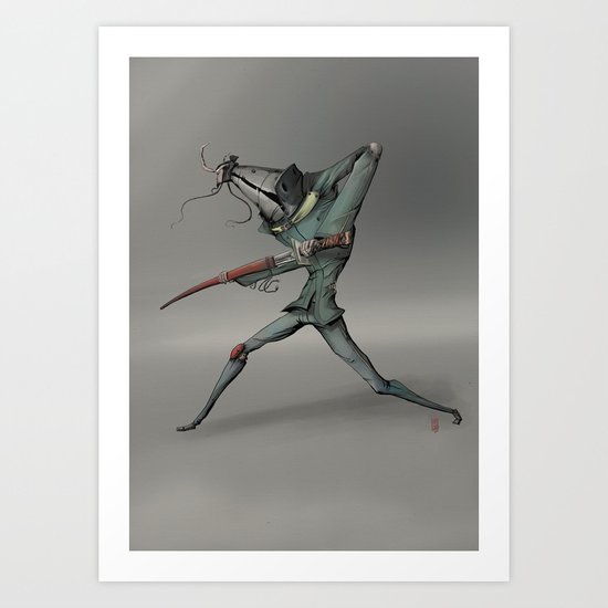 Samurai Art Print