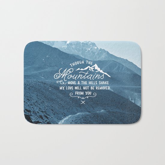 NOT SHAKEN Bath Mat