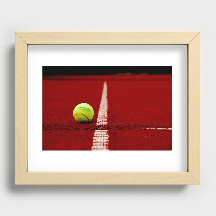 down and out Recessed Framed Print