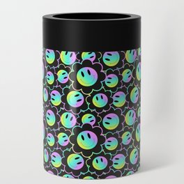 Vintage Rainbow Smiles Can Cooler
