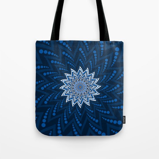 Blue Tote Bag
