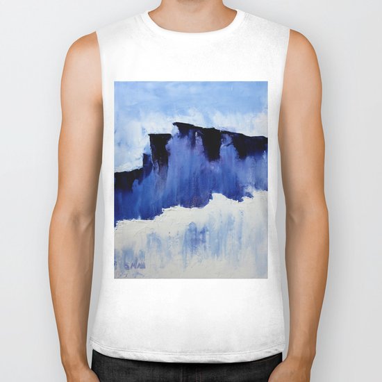 Cold Blue Biker Tank