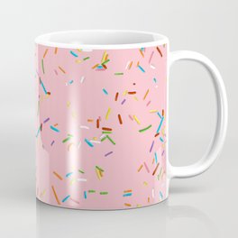 Pink With a Chance of Sprinkles - Colorful Pattern Coffee Mug