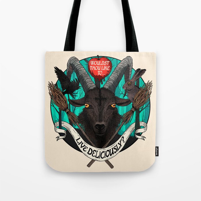 Black Phillip (The Witch) Tote Bag