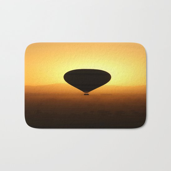 Balloon Over Valley of the Kings Bath Mat