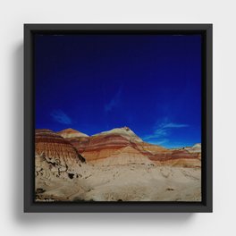 Are we on Mars? Framed Canvas