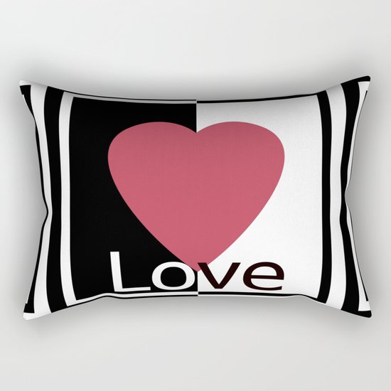 Love .Gift design. Rectangular Pillow