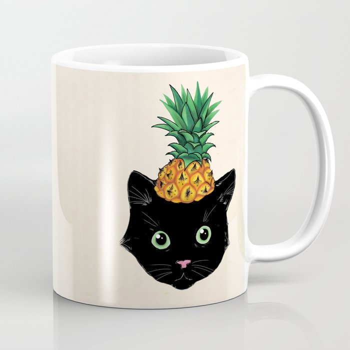 Pineapple Kitty Coffee Mug