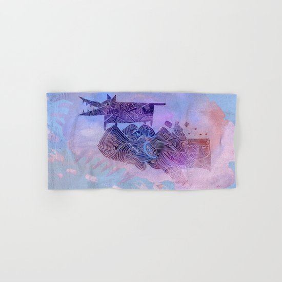 above the clouds Hand & Bath Towel