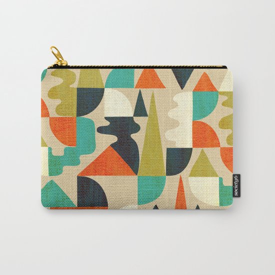 Mountains Hills and Rivers Carry-All Pouch
