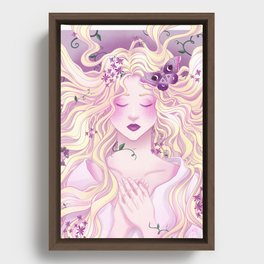 Sleeping Beauty Framed Canvas