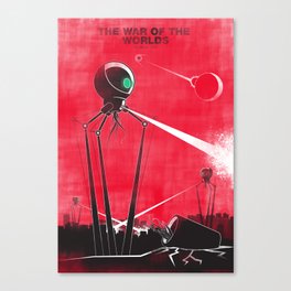 The War Of The Worlds - H G Wells Canvas Print