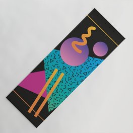 Memphis Pattern 24 - 80s / 90s Retro Yoga Mat