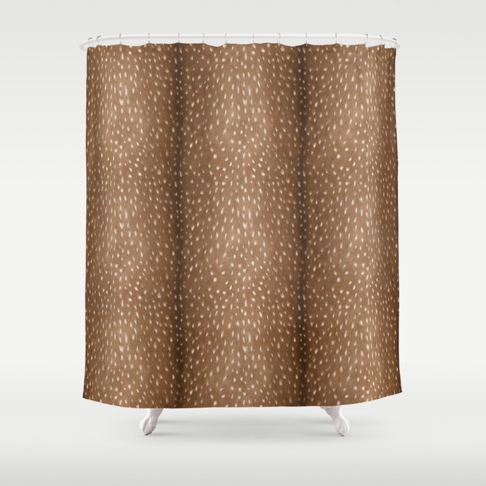Deer Hide Shower Curtain By Thin Line, How To Hide Shower Curtain