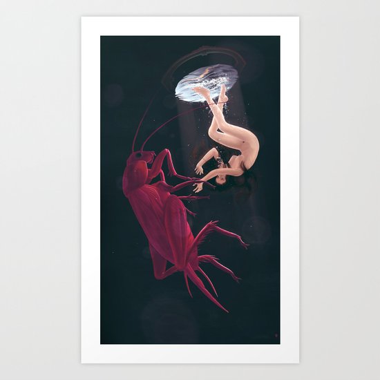 Bitterness for Three Sleepwalkers Art Print