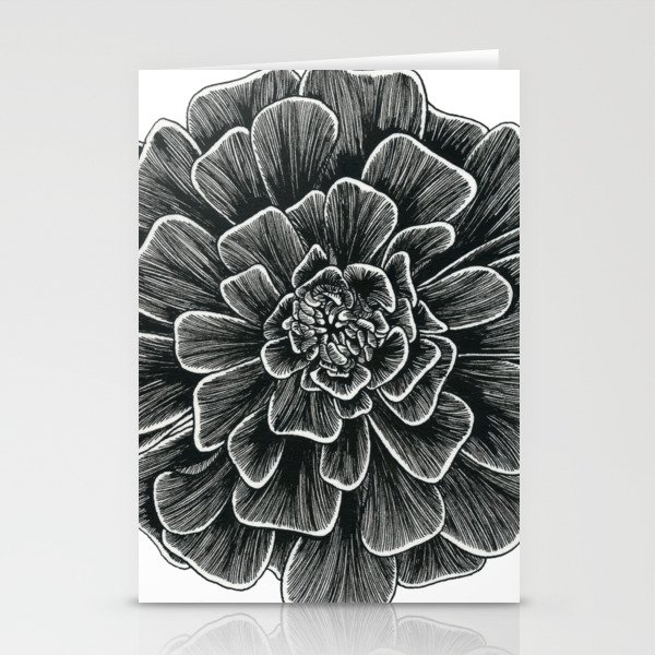 Marigold Birth Flower Stationery Cards