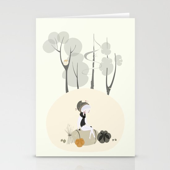 Our Elf of the Harvest Stationery Cards