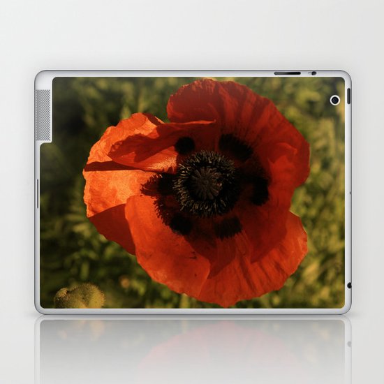 woodstock flowers Laptop & iPad Skin