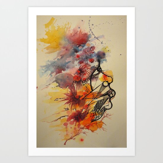 face2 Art Print