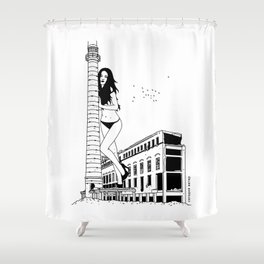 Factory Shower Curtain