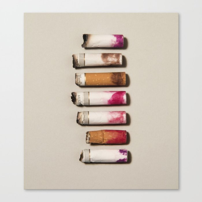 Cigarettes Canvas Print
