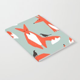 lying fox Notebook