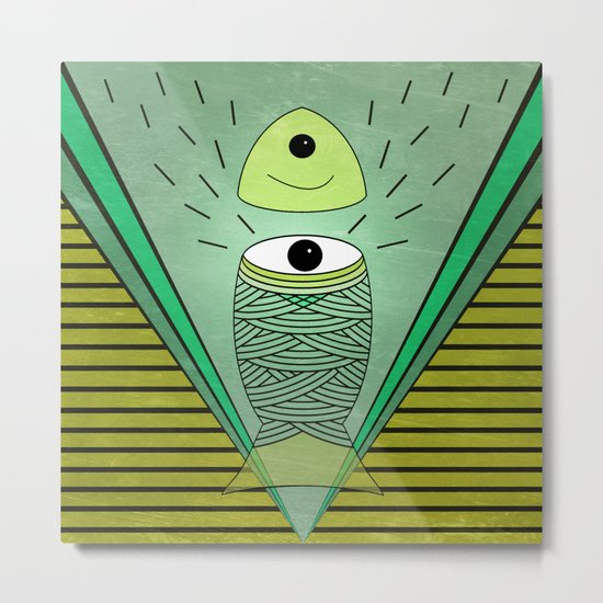 ins-eye-d Metal Print