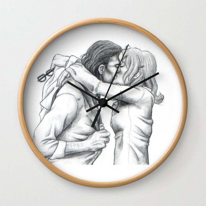 The Happy Ending Wall Clock