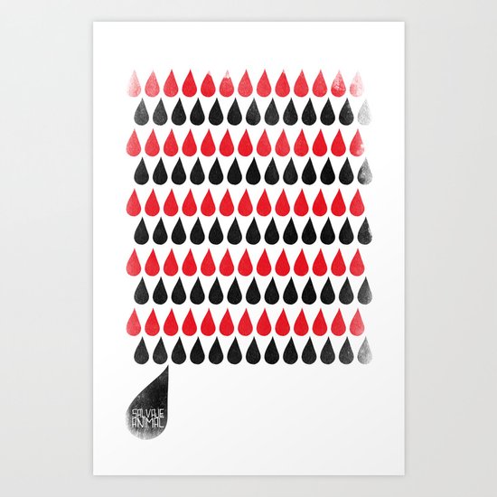 SALVAJEANIMAL headless V Art Print