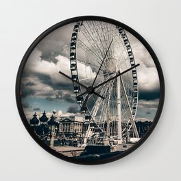 La Grande Roue Paris France Wall Clock