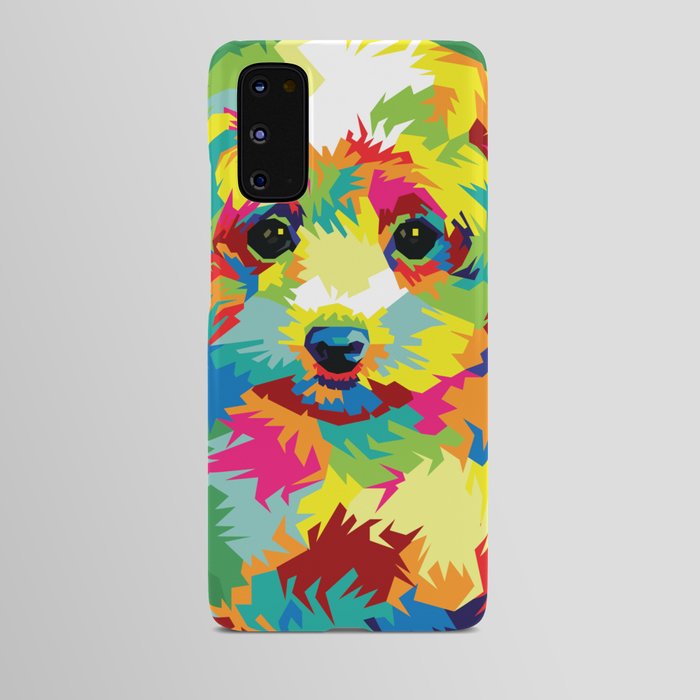 Maltipoo Dog Pop Art Illustration Android Case