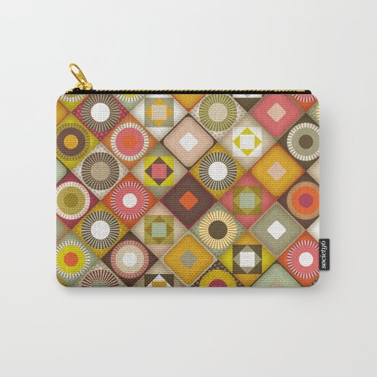 parava retro diagonal Carry-All Pouch