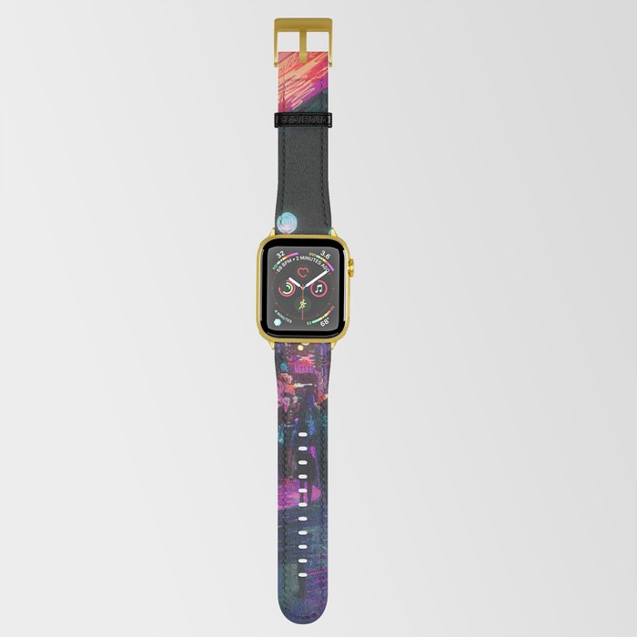 Tunes of the Night Apple Watch Band