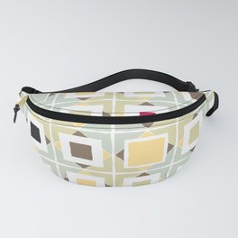 Squares Fanny Pack