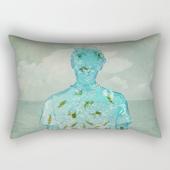 water boy Rectangular Pillow