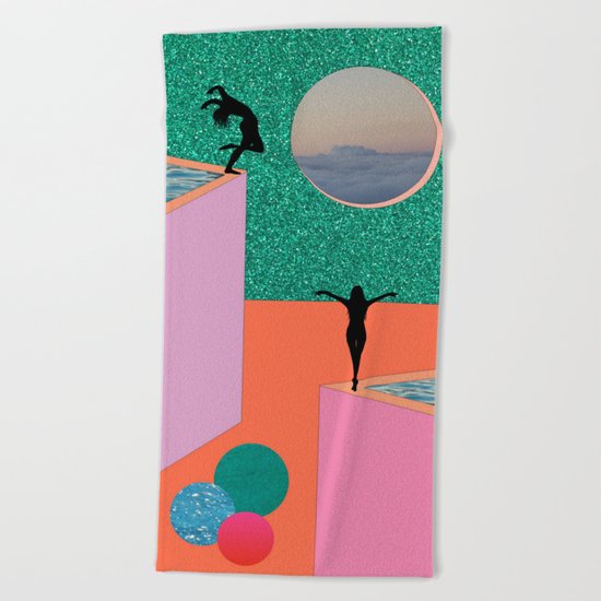 EAT A DICK / YOU SELFISH PRICK Beach Towel
