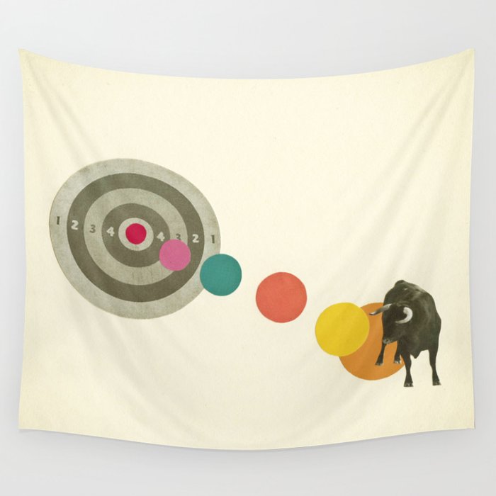 Bull's Eye : Taurus Wall Tapestry