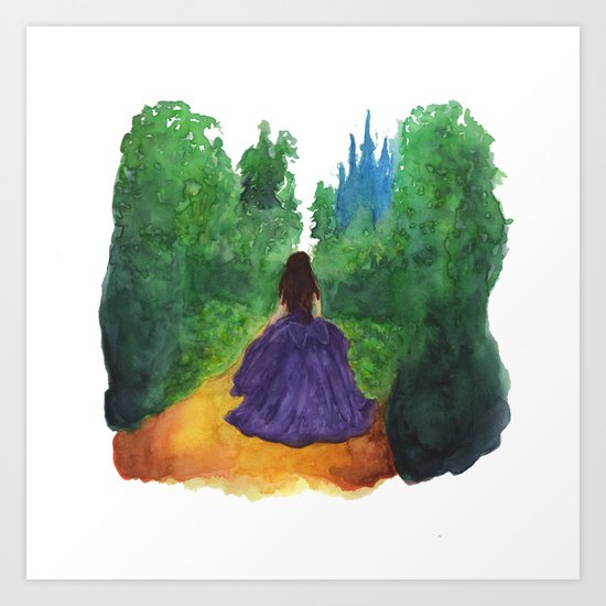 THE ENCHANTED FOREST Art Print