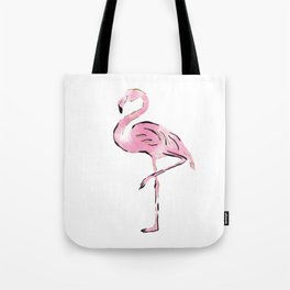 Watercolor Flamingo  Tote Bag