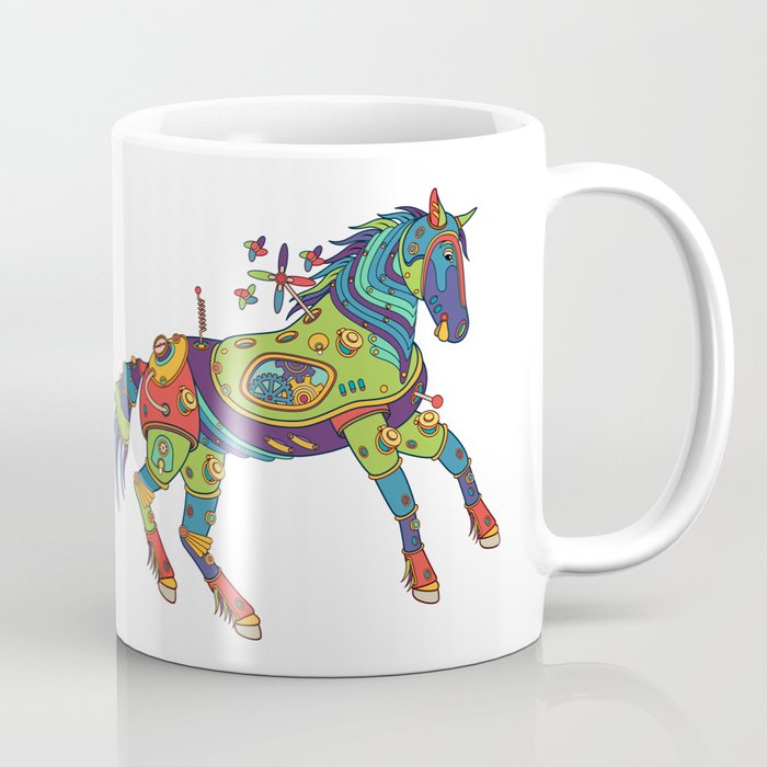 Horse, cool wall art for kids and adults alike Coffee Mug