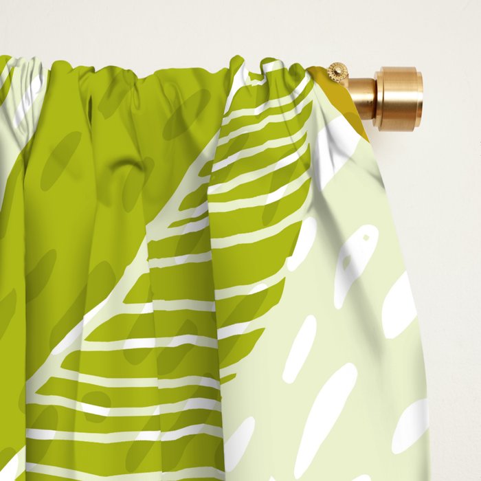 Modern Hawaiian Print Blackout Curtain By Kristiangallagher Society6