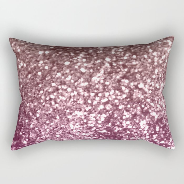 Sparkling BLACKBERRY Lady Glitter #1 (Faux Glitter) #decor #art #society6 Rectangular Pillow
