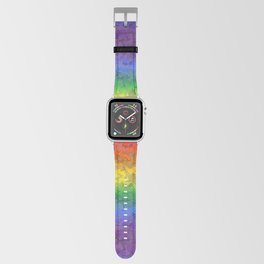 65 MCMLXV LGBT Rainbow Camouflage Pattern Apple Watch Band