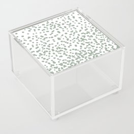 Pebbled Sage Pattern Acrylic Box
