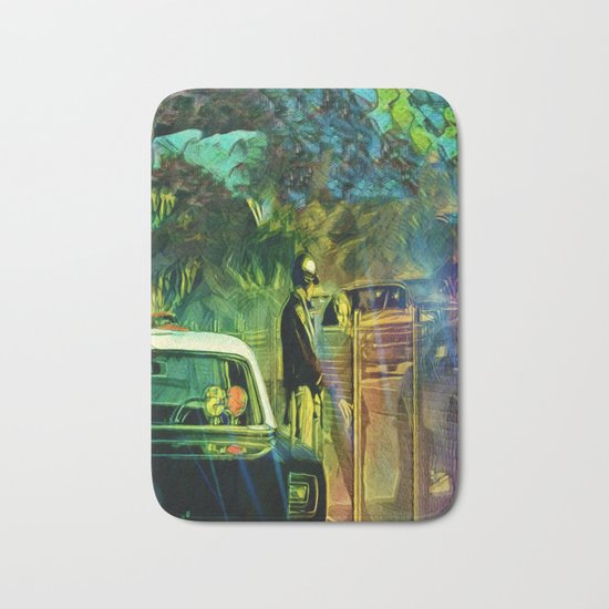A Nightly Pull Over:The Casual Affair Bath Mat